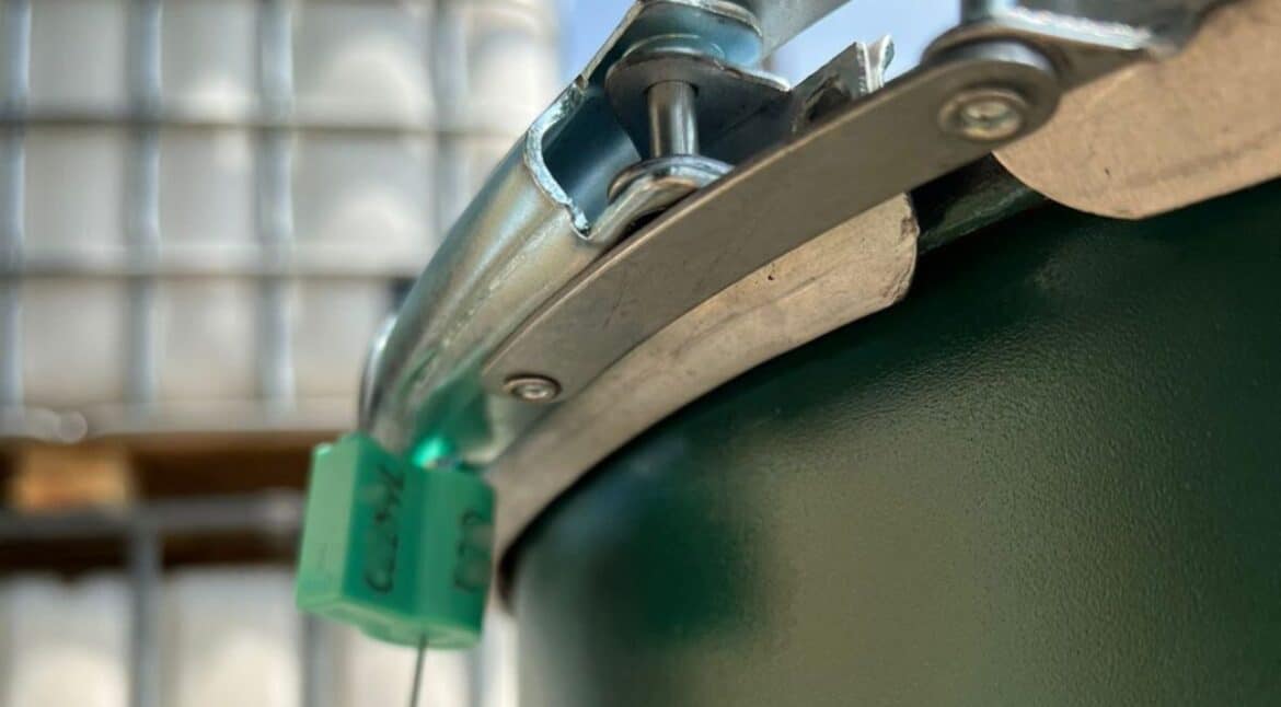 Uso de lacre para tambor