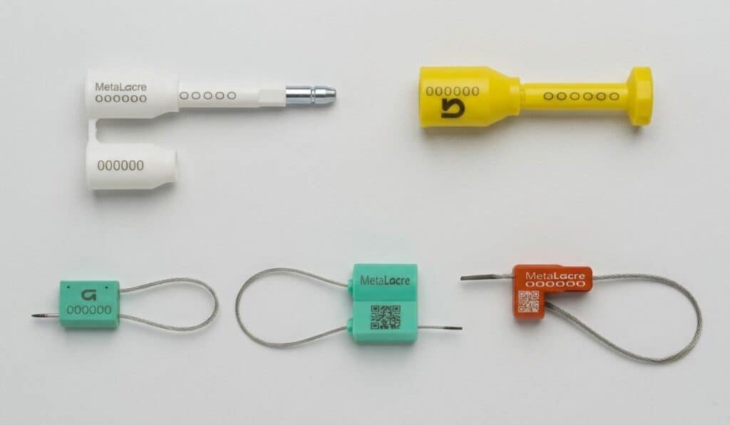 Linha lacre numerado Metalacre